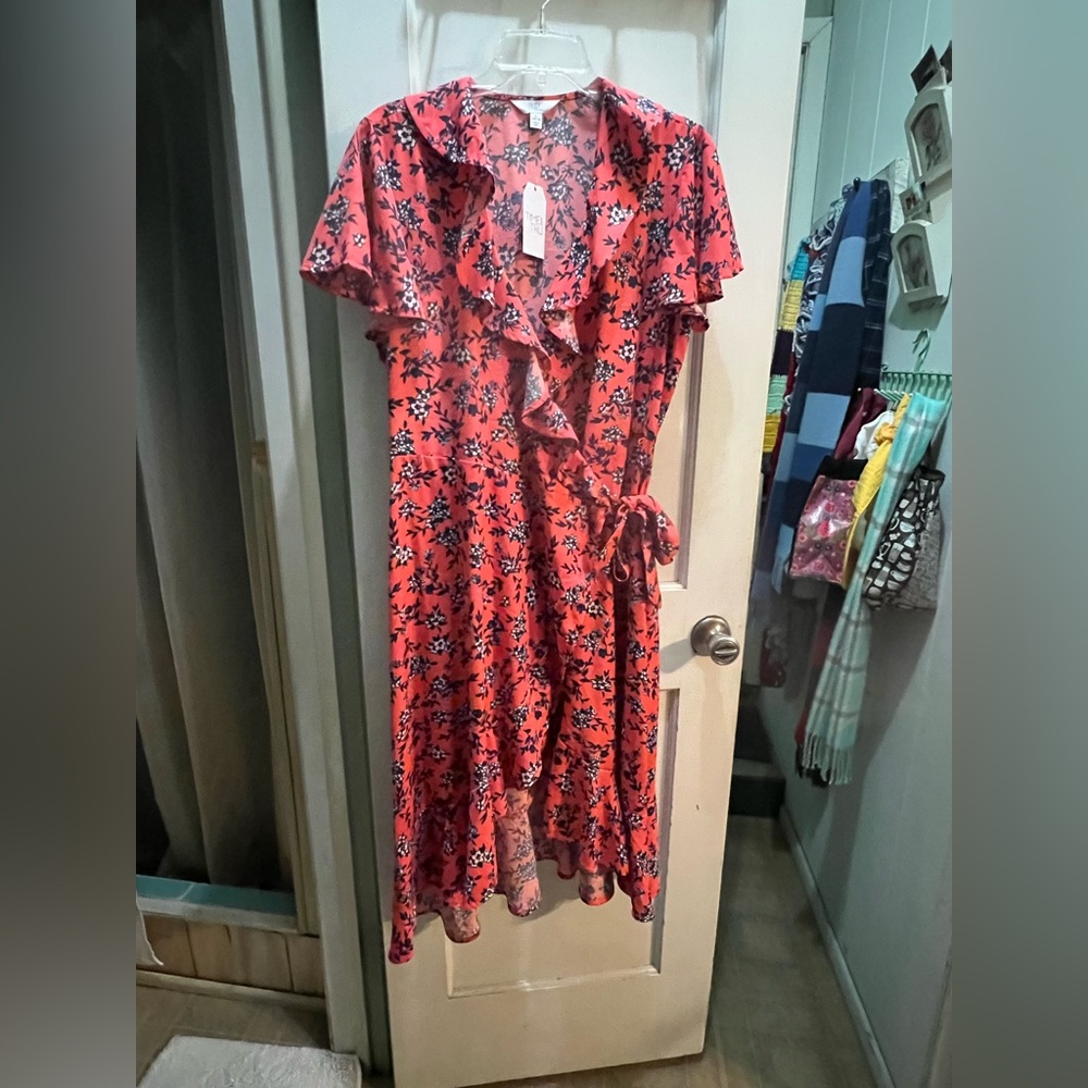 Wrap around dress